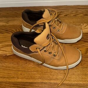 Men’s size 7 Timberland with ortholite hiking work shoes boots lace up